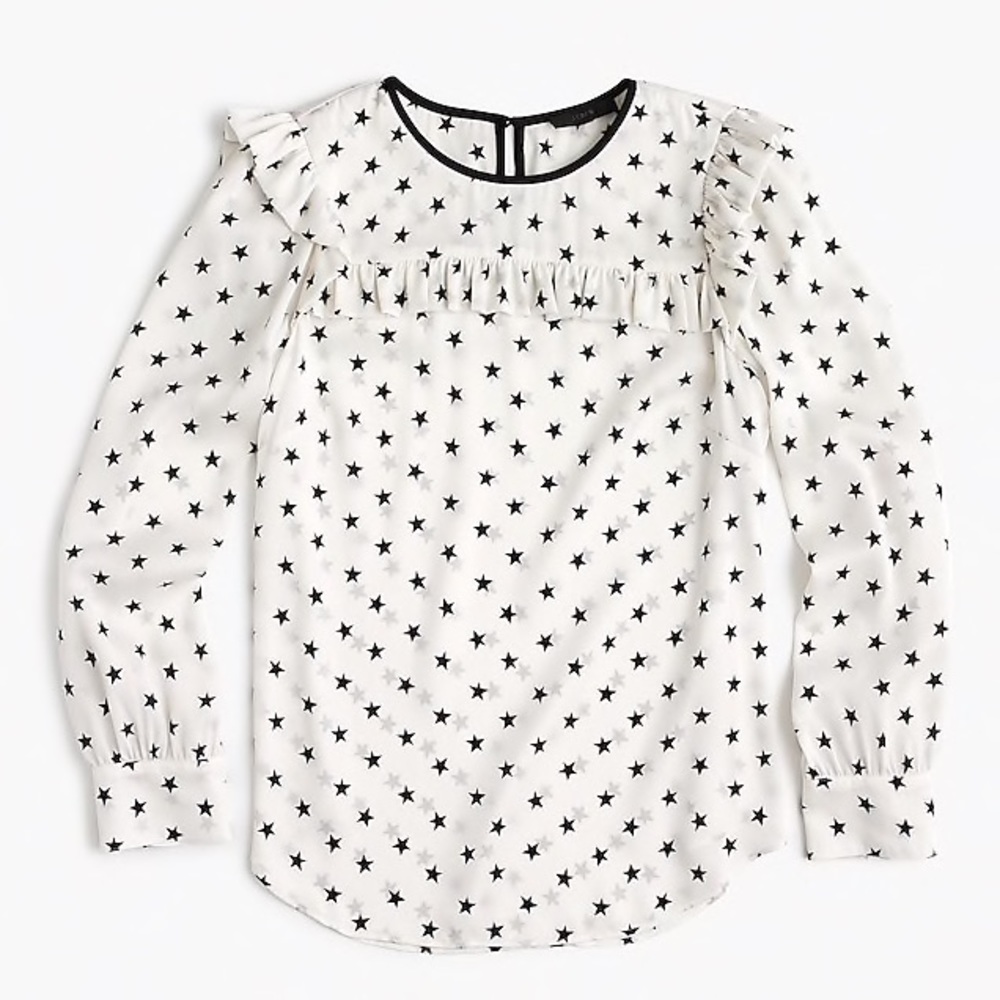 Silk, Stars and Softness - really beautiful blouse